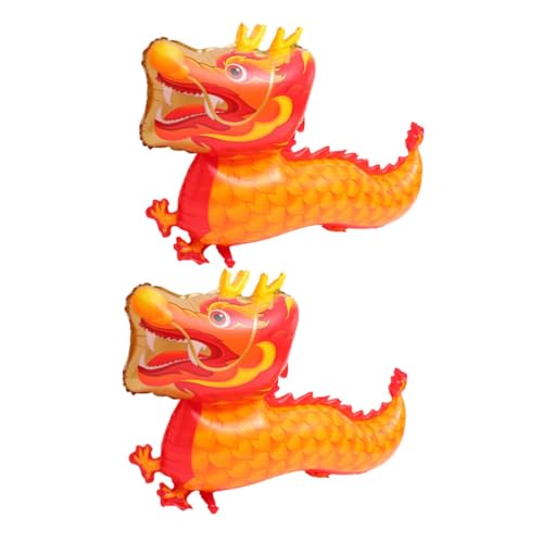 Gatuida 2 Stück Teiliges Drachen luftballon Robustem Aluminiumfolie für Chinesisches Neujahrsfest Leichte Wiederverwendbare Dekoration für Party Geburtstag Fenster und Garten Lebendige Gatuida 2 Stück Teiliges Drachen luftballon Robustem Aluminiumfolie für Chinesisches Neujahrsfest Leichte Wiederverwendbare Dekoration für Party Geburtstag Fenster und Garten Lebendige von Gatuida
