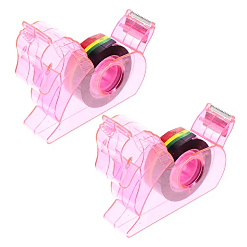 Gatuida 2 Stück Teiliges Klebeband Abroller Kawaii Tischzubehör mit Praktischen Schneidern für Schule Büro und Zuhause für Kreative Projekte und Organisation Gatuida 2 Stück Teiliges Klebeband Abroller Kawaii Tischzubehör mit Praktischen Schneidern für Schule Büro und Zuhause für Kreative Projekte und Organisation von Gatuida