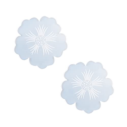 Gatuida 2 Stück Teiliges Kristall Epoxidharz Gießform für Blumenuntersetzer Silikonform für DIY Handwerk und Kreative Designs von Gatuida