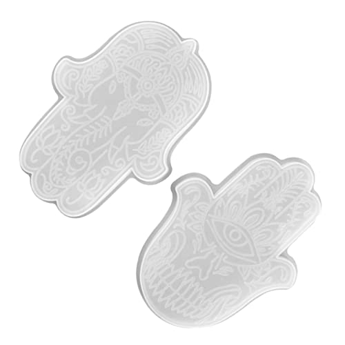 Gatuida 2 Stück Teiliges Silikon für Epoxidharz Gießen Flexible DIY Palm Mold Gießformen Wiederverwendbare Silikonformen für Harzkunst und Basteldekoration Gatuida 2 Stück Teiliges Silikon für Epoxidharz Gießen Flexible DIY Palm Mold Gießformen Wiederverwendbare Silikonformen für Harzkunst und Basteldekoration von Gatuida