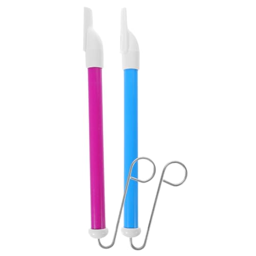 Gatuida 2 Stück Teiliges Slide Whistle Musikspielzeug für Leichte Langlebige Schiebepfeifen in Blau und Kreatives Instrument Fantasie und Musikalischem Interesse von Gatuida