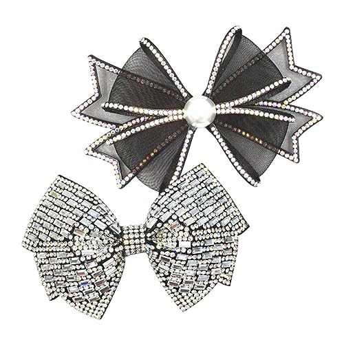 Gatuida 2 Stück Teiliges Strass Schleifen Deko Funkelnde Schleifenornamente für Schuhe und Haarschmuck Vielseitige DIY Applikationen für Kleidung und Bastelarbeiten Langlebig und Gatuida 2 Stück Teiliges Strass Schleifen Deko Funkelnde Schleifenornamente für Schuhe und Haarschmuck Vielseitige DIY Applikationen für Kleidung und Bastelarbeiten Langlebig und von Gatuida