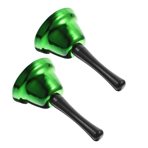 Gatuida 2 Stück Teiliges Weihnachts Metall Handglocken Laute Serviceglocke aus Ergonomischer Griff für Restaurant Hotel Empfang Bar Vielseitige Nutzung und Weihnachtsdeko Gatuida 2 Stück Teiliges Weihnachts Metall Handglocken Laute Serviceglocke aus Ergonomischer Griff für Restaurant Hotel Empfang Bar Vielseitige Nutzung und Weihnachtsdeko von Gatuida