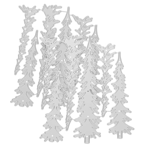Gatuida 2 Stück Teiliges Weihnachtsbaum Metall Stanzform Präzise Schneidvorlagen für DIY Scrapbooking und Kartenherstellung Glatte Schnitte Festliche Dekoration für Weihnachtsbasteln und Gatuida 2 Stück Teiliges Weihnachtsbaum Metall Stanzform Präzise Schneidvorlagen für DIY Scrapbooking und Kartenherstellung Glatte Schnitte Festliche Dekoration für Weihnachtsbasteln und von Gatuida