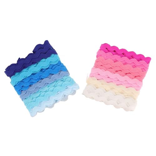 Gatuida 2 Stück Teiliges Wellenband Geschenkband Farben Zierband zum Basteln Welliges Dekoband für Partydekoration Geschenkverpackung und DIY Handarbeiten Gatuida 2 Stück Teiliges Wellenband Geschenkband Farben Zierband zum Basteln Welliges Dekoband für Partydekoration Geschenkverpackung und DIY Handarbeiten von Gatuida