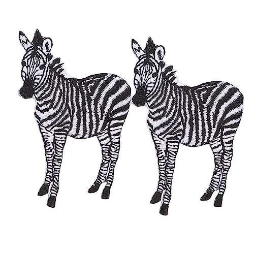 Gatuida 2 Stück Tier Aufnäher Patches zum Aufbügeln Cartoon Zebra Stickerei Kleidung Flicken zum Nähen und Dekorieren Bügelflicken für Kleidung Reparatur und DIY Zubehör Gatuida 2 Stück Tier Aufnäher Patches zum Aufbügeln Cartoon Zebra Stickerei Kleidung Flicken zum Nähen und Dekorieren Bügelflicken für Kleidung Reparatur und DIY Zubehör von Gatuida