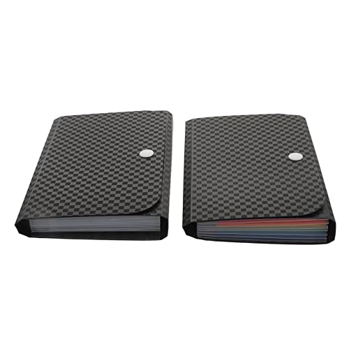 Gatuida 2 Stück Tragbare Dokumentenordner Kleiner Aktenorganizer für Haushalt und Büro für Quittungen und Dokumente aus Robustem Material Fächer Gatuida 2 Stück Tragbare Dokumentenordner Kleiner Aktenorganizer für Haushalt und Büro für Quittungen und Dokumente aus Robustem Material Fächer von Gatuida