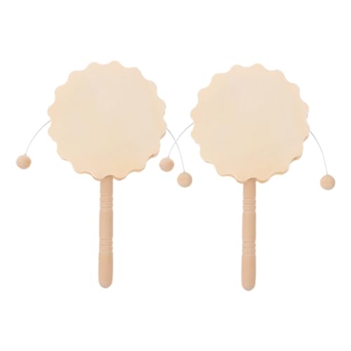 Gatuida 2 Stück Unvollendete Holz Rasseltrommel zum Bemalen DIY Holzspielzeug Bastelset Musikinstrument Handbemalt Holzornament für Kreative Feinmotorik Gatuida 2 Stück Unvollendete Holz Rasseltrommel zum Bemalen DIY Holzspielzeug Bastelset Musikinstrument Handbemalt Holzornament für Kreative Feinmotorik von Gatuida
