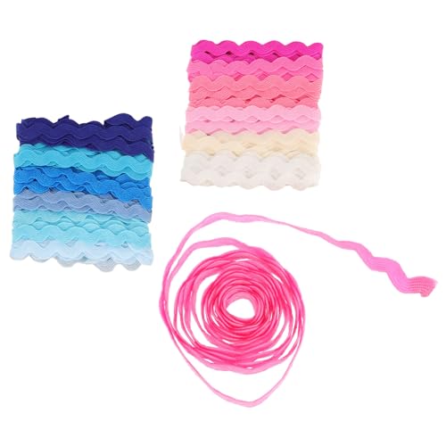 Gatuida 2 Stück Wellenrand Geschenkband Farben Dekoband für Bastelarbeiten und Partydekoration und Karte Gatuida 2 Stück Wellenrand Geschenkband Farben Dekoband für Bastelarbeiten und Partydekoration und Karte von Gatuida