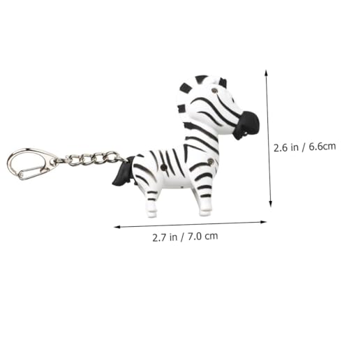 Gatuida 2 Stück Zebra Schlüsselanhänger mit LED Licht Leuchtende Taschenlampe Schlüsselanhänger Robustes Metall und Kunststoff Niedliches Cartoon Design als Geschenk und Partyzubehör Gatuida 2 Stück Zebra Schlüsselanhänger mit LED Licht Leuchtende Taschenlampe Schlüsselanhänger Robustes Metall und Kunststoff Niedliches Cartoon Design als Geschenk und Partyzubehör von Gatuida