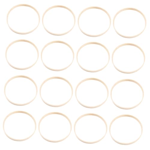 Gatuida 20 Stück Bambus Holzringe für DIY Basteln Mandala Rahmen Langlebige Holzreifen Zubehör für Handwerk und Wohnkultur Gatuida 20 Stück Bambus Holzringe für DIY Basteln Mandala Rahmen Langlebige Holzreifen Zubehör für Handwerk und Wohnkultur von Gatuida