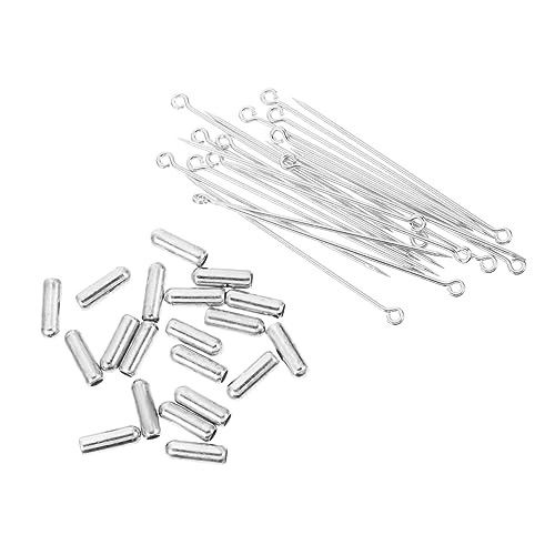 Gatuida 20 Stück Broschennadeln Sicherheitsnadeln für Diy Schmuckaccessoires Lange Nadel Pins für Hüte Hochzeitsdekorationen und Bekleidungszubehör Gatuida 20 Stück Broschennadeln Sicherheitsnadeln für Diy Schmuckaccessoires Lange Nadel Pins für Hüte Hochzeitsdekorationen und Bekleidungszubehör von Gatuida