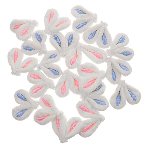 Gatuida 20 Stück Hasenohren Haarschmuck Basteln Haarschmuck für Kleinkinder gepolstert Bobby haar zubehör haircharm süßer Hasenohrschmuck ästhetisches Haarclip- DIY Charme Plüsch von Gatuida