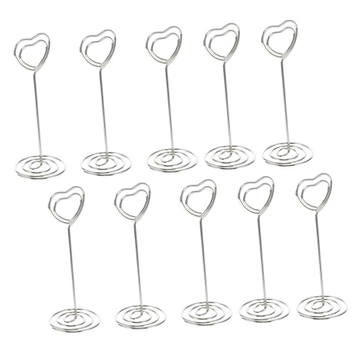 Gatuida 20 Stück Herzförmige Tischkartenhalter Metallclips Memohalter Dekoration für Zuhause Büro Restaurant Gästegeschenke Hochzeit Tischkartenhalter Gatuida 20 Stück Herzförmige Tischkartenhalter Metallclips Memohalter Dekoration für Zuhause Büro Restaurant Gästegeschenke Hochzeit Tischkartenhalter von Gatuida