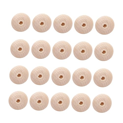 Gatuida 20 Stück Holzperlen Geometrische Abakusperlen für DIY Schmuckherstellung Leichte und Langlebige Materialien für Armbänder und Ohrringe Gatuida 20 Stück Holzperlen Geometrische Abakusperlen für DIY Schmuckherstellung Leichte und Langlebige Materialien für Armbänder und Ohrringe von Gatuida