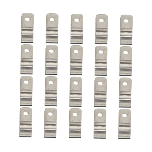 Gatuida 20 Stück R-klemme Kabeldrahtklammern Kabelklemme Kabelclips Draht-organizer-clip Schnalle Drahtklemmen Kabelmanager-clips Fix R-kabelclip Draht-clip Silver Rostfreier Stahl Gatuida 20 Stück R-klemme Kabeldrahtklammern Kabelklemme Kabelclips Draht-organizer-clip Schnalle Drahtklemmen Kabelmanager-clips Fix R-kabelclip Draht-clip Silver Rostfreier Stahl von Gatuida