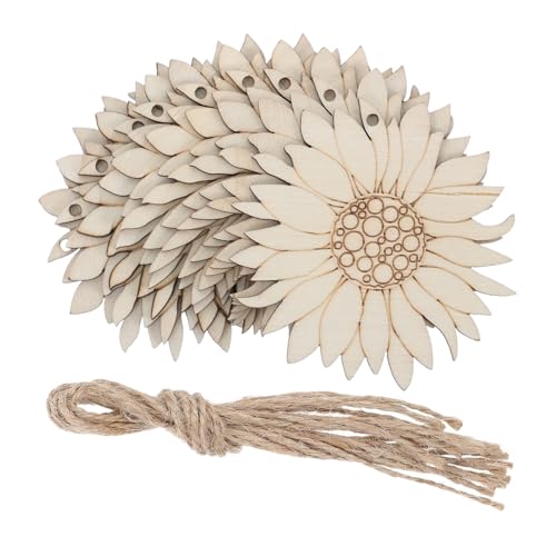 Gatuida 20 Stück Teiliges DIY Holz Sonnenblumen Wanddeko Naturbelassen Handgefertigte Garten und Wand Hängedekoration Aufhängeseil für Kreative Bastelprojekte und Romantische Wohnakzente Gatuida 20 Stück Teiliges DIY Holz Sonnenblumen Wanddeko Naturbelassen Handgefertigte Garten und Wand Hängedekoration Aufhängeseil für Kreative Bastelprojekte und Romantische Wohnakzente von Gatuida