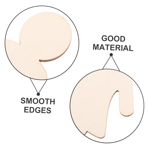 Gatuida 20 Stück Teiliges DIY Holzornamente Blanke Flache Holzscheiben für Kreative Graffiti Bastelarbeiten Kinderfreundlich für Jungen und Mädchen Fördert Handwerkliche Fähigkeiten und Gatuida 20 Stück Teiliges DIY Holzornamente Blanke Flache Holzscheiben für Kreative Graffiti Bastelarbeiten Kinderfreundlich für Jungen und Mädchen Fördert Handwerkliche Fähigkeiten und von Gatuida