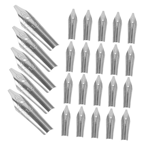 Gatuida 20 Stück Teiliges Ersatzspitzen für Füllfederhalter Verschleißfest Langlebig Glattes Schreiben Geeignet für Schüler und Künstler Füller Ersatzfedern Gatuida 20 Stück Teiliges Ersatzspitzen für Füllfederhalter Verschleißfest Langlebig Glattes Schreiben Geeignet für Schüler und Künstler Füller Ersatzfedern von Gatuida