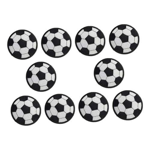 Gatuida 20 Stück Teiliges Fußball Applikationen Bestickte Patches für Kleidung Reparatur und Verzierung Farbenfrohe Aufnäher für Shirts Taschen Hüte und Schuhe Kreative Fußballform Gatuida 20 Stück Teiliges Fußball Applikationen Bestickte Patches für Kleidung Reparatur und Verzierung Farbenfrohe Aufnäher für Shirts Taschen Hüte und Schuhe Kreative Fußballform von Gatuida