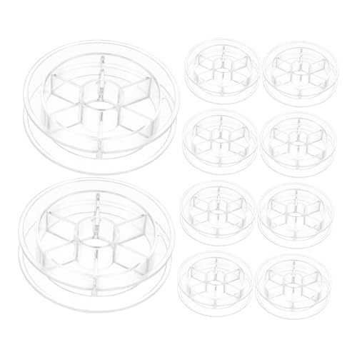 Gatuida 20 Stück Teiliges Garnspulen Nähfaden Strickgarnhalter Transparenter Fadenspulen organizer mit Drehbarem Design Stabiler Standfuß Platzsparend für Handarbeit Nähen Weben und Gatuida 20 Stück Teiliges Garnspulen Nähfaden Strickgarnhalter Transparenter Fadenspulen organizer mit Drehbarem Design Stabiler Standfuß Platzsparend für Handarbeit Nähen Weben und von Gatuida