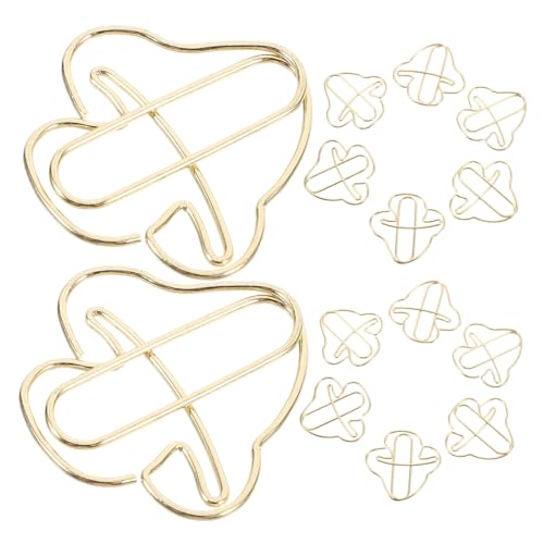 Gatuida 20 Stück Teiliges Goldene Büroklammern in Pilzform Multifunktionale Papierklammern für Büro Schule und Zuhause Elegante Dokumentenhalter für Kreative Organisation und Praktische Gatuida 20 Stück Teiliges Goldene Büroklammern in Pilzform Multifunktionale Papierklammern für Büro Schule und Zuhause Elegante Dokumentenhalter für Kreative Organisation und Praktische von Gatuida