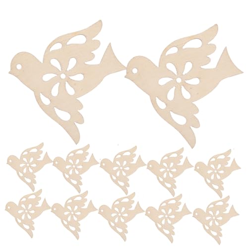Gatuida 20 Stück Teiliges Holzanhänger Friedenstaube Unbehandelte Holzscheiben für Kreative Bastelarbeiten Glatt Vielseitig als Deko und Weihnachtsbaumschmuck zum Bemalen und Gestalten Gatuida 20 Stück Teiliges Holzanhänger Friedenstaube Unbehandelte Holzscheiben für Kreative Bastelarbeiten Glatt Vielseitig als Deko und Weihnachtsbaumschmuck zum Bemalen und Gestalten von Gatuida