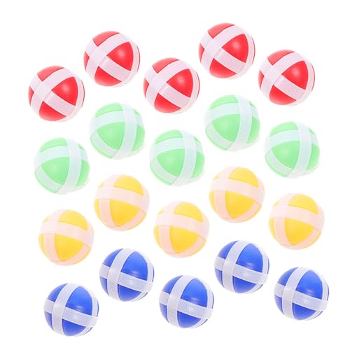 Gatuida 20 Stück Teiliges Klettball Bunte Haken und Schleife Bälle für Fangspiel Wurfspiel Zubehör für Fördert Hand Auge Koordination und Feinmotorik Geeignet für Drinnen und Draußen Gatuida 20 Stück Teiliges Klettball Bunte Haken und Schleife Bälle für Fangspiel Wurfspiel Zubehör für Fördert Hand Auge Koordination und Feinmotorik Geeignet für Drinnen und Draußen von Gatuida