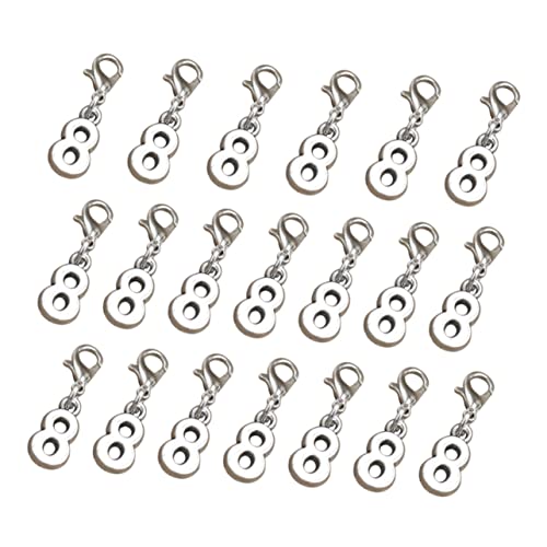 Gatuida 20 Stück Teiliges Legierungs Anhänger Form mit Lobster Verschluss Langlebige DIY Charms für Schmuckherstellung für Ohrringe Armbänder und Schlüsselanhänger Vielseitig Einsetzbar Gatuida 20 Stück Teiliges Legierungs Anhänger Form mit Lobster Verschluss Langlebige DIY Charms für Schmuckherstellung für Ohrringe Armbänder und Schlüsselanhänger Vielseitig Einsetzbar von Gatuida