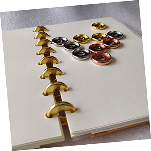 Gatuida 20 Stück Teiliges Matte Binder Discs aus Abs Flexible Dekorative Buchbinderinge für Notizbücher und Planer Geeignet für Schüler Künstler Büro Langlebig und Farbecht Goldfarben Gatuida 20 Stück Teiliges Matte Binder Discs aus Abs Flexible Dekorative Buchbinderinge für Notizbücher und Planer Geeignet für Schüler Künstler Büro Langlebig und Farbecht Goldfarben von Gatuida