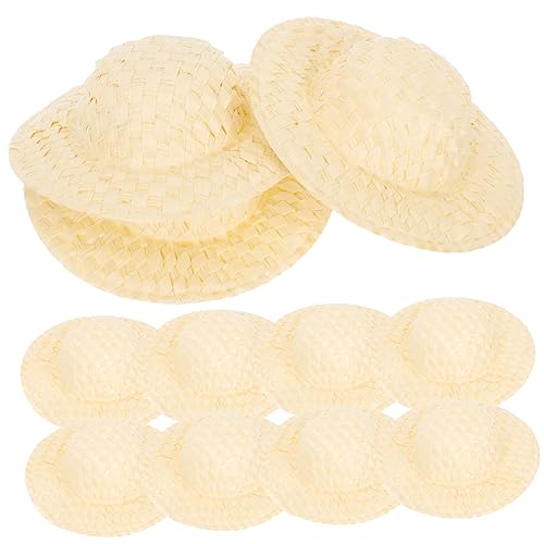 Gatuida 20 Stück Teiliges Miniatur Gewebte Papierhüte Kleine DIY Puppenhüte für Bastelprojekte Strapazierfähige Mini Hüte als Dekoration für Puppen Party und Heimdeko Gatuida 20 Stück Teiliges Miniatur Gewebte Papierhüte Kleine DIY Puppenhüte für Bastelprojekte Strapazierfähige Mini Hüte als Dekoration für Puppen Party und Heimdeko von Gatuida
