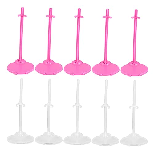 Gatuida 20 Stück Teiliges Puppenständer Stütze für Puppen Transparente und Rosafarbene Halterungen Perfektes Zubehör für Stabil und Langlebig Gatuida 20 Stück Teiliges Puppenständer Stütze für Puppen Transparente und Rosafarbene Halterungen Perfektes Zubehör für Stabil und Langlebig von Gatuida