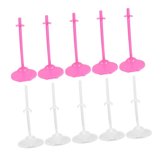 Gatuida 20 Stück Teiliges Puppenständer Transparent und Universeller Puppenhalter Stabiler Fixierrahmen für Puppen Langlebiges Zubehör für Mädchen Spielzeugdisplay Gatuida 20 Stück Teiliges Puppenständer Transparent und Universeller Puppenhalter Stabiler Fixierrahmen für Puppen Langlebiges Zubehör für Mädchen Spielzeugdisplay von Gatuida