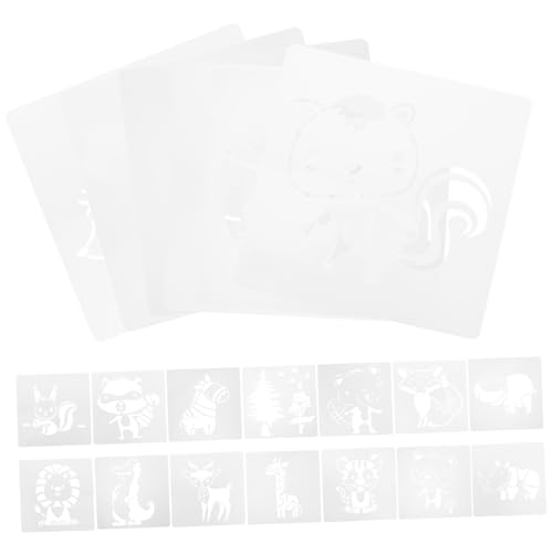 Gatuida 20 Stück Teiliges Tier malvorlagen Langlebigem Pet Kunststoff Wiederverwendbare für Kreative Bastelprojekte Geeignet für Stifte Buntstifte Marker und Sprühfarbe Gatuida 20 Stück Teiliges Tier malvorlagen Langlebigem Pet Kunststoff Wiederverwendbare für Kreative Bastelprojekte Geeignet für Stifte Buntstifte Marker und Sprühfarbe von Gatuida
