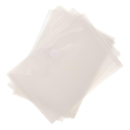 Gatuida 20 Stück Teiliges Transparentes Dokumentenmappe Vielseitige Aufbewahrungstaschen aus Kunststoff Sichere und Praktische Organizer für Büro Schule und Zuhause Wiederverwendbar Gatuida 20 Stück Teiliges Transparentes Dokumentenmappe Vielseitige Aufbewahrungstaschen aus Kunststoff Sichere und Praktische Organizer für Büro Schule und Zuhause Wiederverwendbar von Gatuida