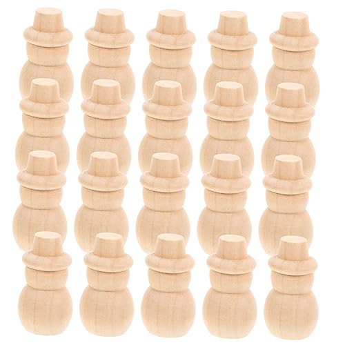 Gatuida 20 Stück Teiliges Unbehandelte Holzfiguren zum Bemalen DIY Malspaß für Dekoration Natürliche Holz Peg Dolls für Kreative Wohnaccessoires und Pädagogisches Gatuida 20 Stück Teiliges Unbehandelte Holzfiguren zum Bemalen DIY Malspaß für Dekoration Natürliche Holz Peg Dolls für Kreative Wohnaccessoires und Pädagogisches von Gatuida