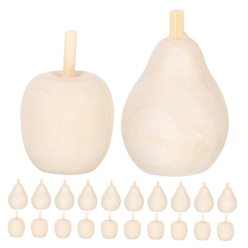 Gatuida 20 Stück Teiliges Unfertige Holzfrüchte Bastelset zum Bemalen DIY Kreative Obstmodelle aus Holz für Leicht Handlich für Hand auge koordination und Raumdekoration Gatuida 20 Stück Teiliges Unfertige Holzfrüchte Bastelset zum Bemalen DIY Kreative Obstmodelle aus Holz für Leicht Handlich für Hand auge koordination und Raumdekoration von Gatuida