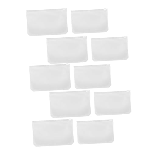 Gatuida 20 Stück Teiliges Wasserdichte Dokumententaschen mit Reißverschluss Transparente PVC Aufbewahrungsbeutel Vielseitig für Büro Schule Reise und Zuhause Geeignet von Gatuida