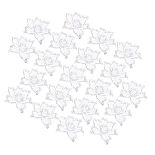 Gatuida 20 Stück Teiliges Weiße Blumen Applikationen Stickerei Patches für Kleidung DIY Strapazierfähige Polyester Seide für Kleider Taschen Hüte Vielseitige Stoffaufnäher zum Aufnähen Gatuida 20 Stück Teiliges Weiße Blumen Applikationen Stickerei Patches für Kleidung DIY Strapazierfähige Polyester Seide für Kleider Taschen Hüte Vielseitige Stoffaufnäher zum Aufnähen von Gatuida