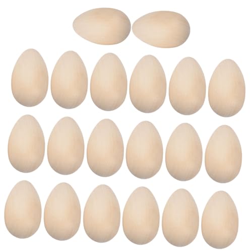 Gatuida 20 Stück bemaltes Holzspielzeug DIY Ostereier Kind Spielzeugeier lustig Eierdekorateur schmücken dekorative ostereier Ostern-Simulations-Ei kleine Holzeier Osterei hölzern Gatuida 20 Stück bemaltes Holzspielzeug DIY Ostereier Kind Spielzeugeier lustig Eierdekorateur schmücken dekorative ostereier Ostern-Simulations-Ei kleine Holzeier Osterei hölzern von Gatuida