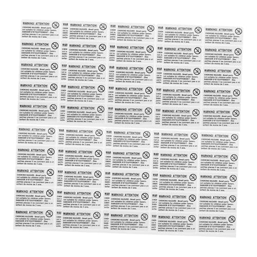 Gatuida 200 Stück Anti-Erstickungs-Etikett Warnaufkleber für Polybeutel Aufkleber nicht für 3 Jahren Warnschilder nicht für Versandwarnlabels Kraftpapier Weiß Gatuida 200 Stück Anti-Erstickungs-Etikett Warnaufkleber für Polybeutel Aufkleber nicht für 3 Jahren Warnschilder nicht für Versandwarnlabels Kraftpapier Weiß von Gatuida
