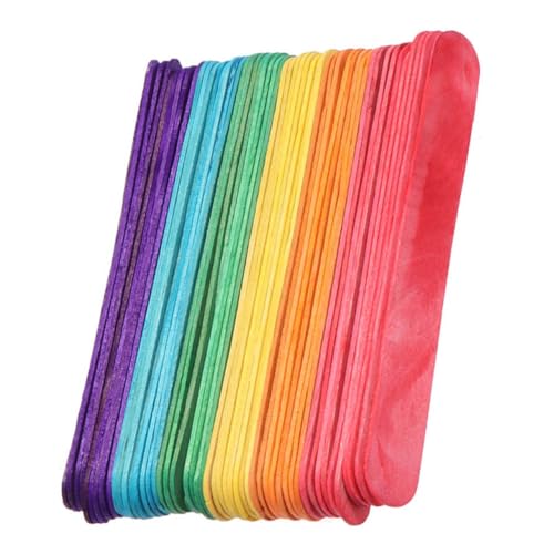 Gatuida 200 Stück Bunte Holzstiele Lebensmittelechte Holzsticks für DIY Eissticks Basteln Dessert Leichte Glatte Holzstäbchen für Sommerparty Kindergarten Restaurant Gatuida 200 Stück Bunte Holzstiele Lebensmittelechte Holzsticks für DIY Eissticks Basteln Dessert Leichte Glatte Holzstäbchen für Sommerparty Kindergarten Restaurant von Gatuida