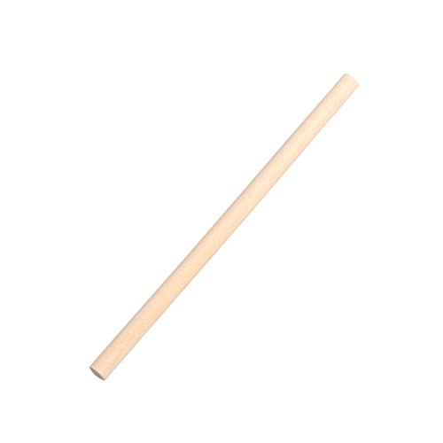 Gatuida 200 Stück DIY Holz Rundstäbe Bastelstäbchen für Modellbau und Holzarbeiten Robuste Holzmaterialien für Kreative Projekte und Kinderhandwerk von Gatuida