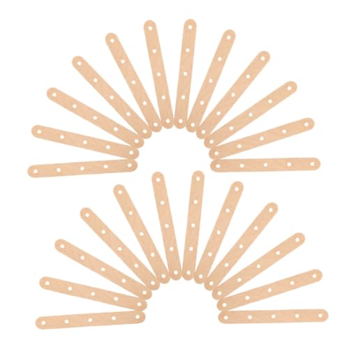 Gatuida 200 Stück Holzstäbchen mit Vorgebohrten Löchern Robuste Diy Modellbau Stäbe für Kunstprojekte Leicht Formbeständig für Kreative Handwerksarbeiten und Bildungszwecke Gatuida 200 Stück Holzstäbchen mit Vorgebohrten Löchern Robuste Diy Modellbau Stäbe für Kunstprojekte Leicht Formbeständig für Kreative Handwerksarbeiten und Bildungszwecke von Gatuida
