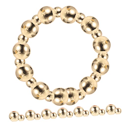 Gatuida 200 Stück Metall Spacer Perlen für DIY Schmuckherstellung Glatte Kupferperlen für Armbänder und Kreative Bastelprojekte Leicht Langlebig und Vielseitig Einsetzbar Gatuida 200 Stück Metall Spacer Perlen für DIY Schmuckherstellung Glatte Kupferperlen für Armbänder und Kreative Bastelprojekte Leicht Langlebig und Vielseitig Einsetzbar von Gatuida
