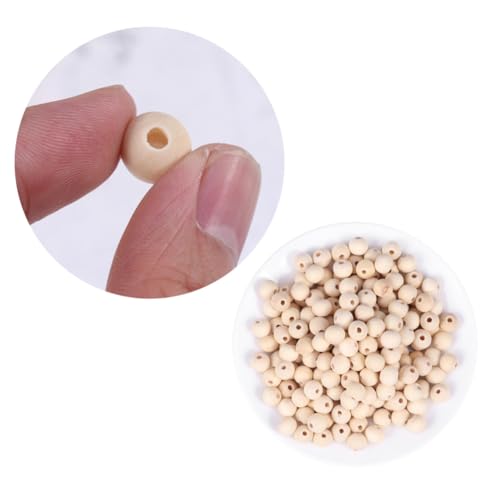 Gatuida 200 Stück Natürliche Holzperlen Rund Perforiert zum Auffädeln für DIY Schmuck Basteln Holz Kugeln Zubehör Holzperlen für Armband Halskette Kreative Handarbeit Gatuida 200 Stück Natürliche Holzperlen Rund Perforiert zum Auffädeln für DIY Schmuck Basteln Holz Kugeln Zubehör Holzperlen für Armband Halskette Kreative Handarbeit von Gatuida