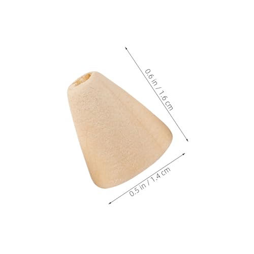Gatuida 200 Stück Naturholzperlen Schmuck DIY Schmuckperlen Unlackierte Holzperlen Unlackierte Lose Perlen Holz Abstandsperlen Schmuck Lose Perlen Bastelperlen Mit Großem von Gatuida
