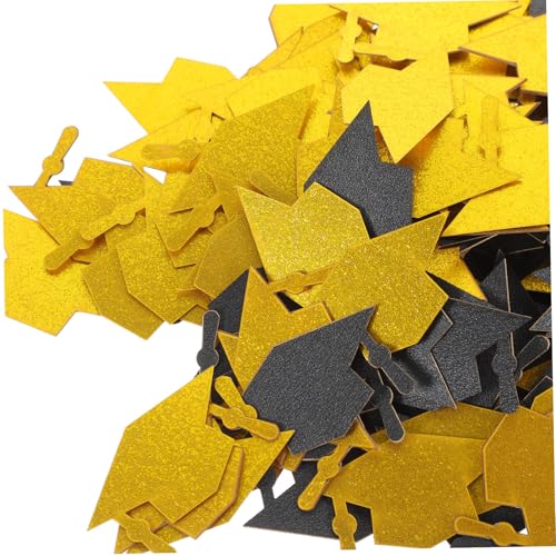 Gatuida 200 Stück Party Gefälligkeiten Hochzeit Grad Stirnband Für Abschlusskappen Kernstück Konfetti Mittelstücke Schwarzer Abschluss Abschlussbanner Aufkleber Silver Gatuida 200 Stück Party Gefälligkeiten Hochzeit Grad Stirnband Für Abschlusskappen Kernstück Konfetti Mittelstücke Schwarzer Abschluss Abschlussbanner Aufkleber Silver von Gatuida