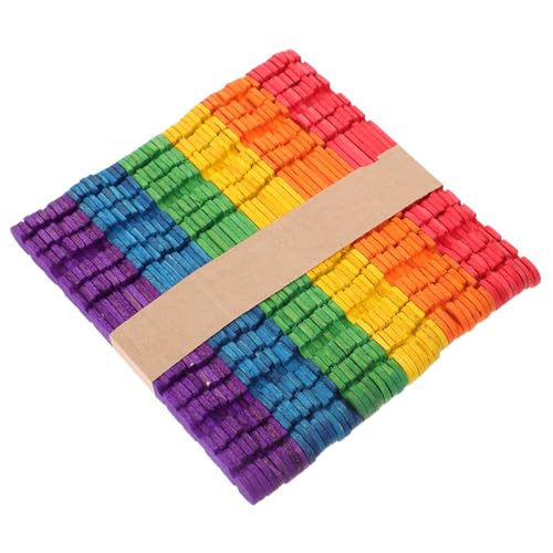 Gatuida 200 Stück Teiliges Buntes Gezacktes Holz Bastelset Langlebige DIY Craft Sticks für Kreative Projekte mit Glatten Sicheren Kanten Gatuida 200 Stück Teiliges Buntes Gezacktes Holz Bastelset Langlebige DIY Craft Sticks für Kreative Projekte mit Glatten Sicheren Kanten von Gatuida