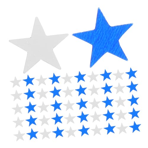 Gatuida 2000 Stück Pailletten Pentagram Confetti Silberstern streut Pentagramm-Pailletten Und Geburtstagsdekorationen für Mädchen funkeln Oh Festivaldekoration Partytisch Konfetti Blau von Gatuida